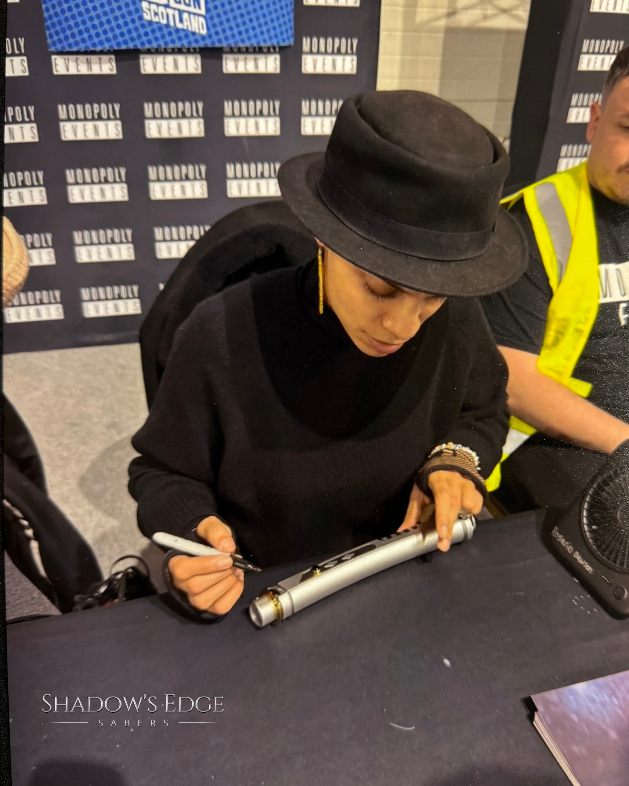 SIGNED Ahsoka Tano – Legacy Sabers (Rosario Dawson Edition)