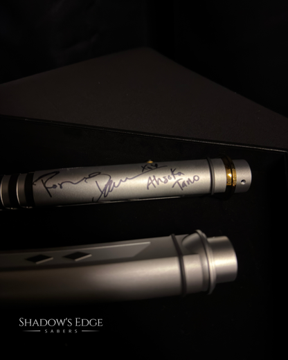 SIGNED Ahsoka Tano – Legacy Sabers (Rosario Dawson Edition)