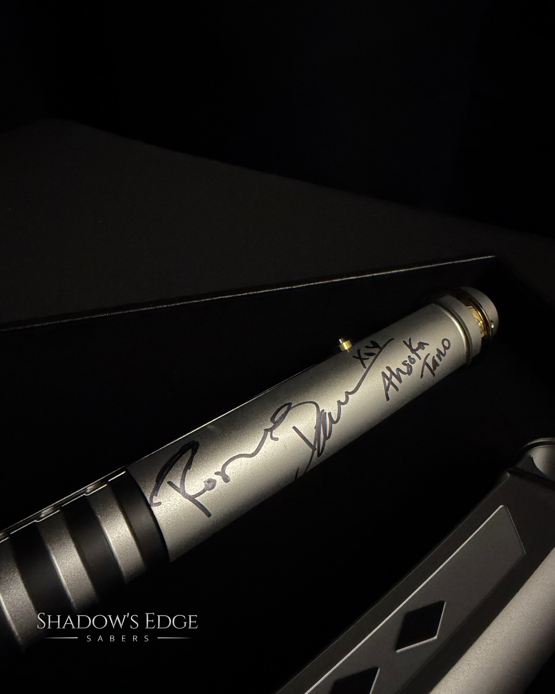 SIGNED Ahsoka Tano – Legacy Sabers (Rosario Dawson Edition)